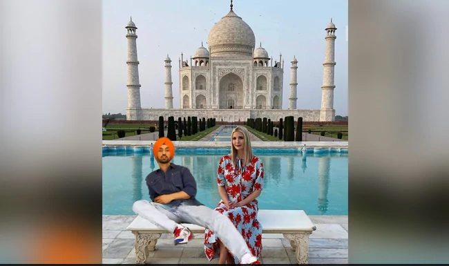 दिलजीत दोसांझ ने शेयर की इवांका की फोटोशॉप की गई की तस्वीर तो अमेरिकी राष्ट्रपति की बेटी ने दिया यह जवाब